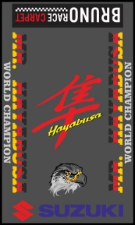 Bruno Race Carpet für Mr. Hayabusa