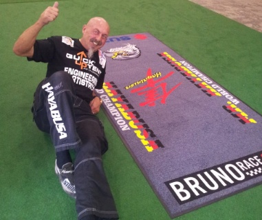 Bruno Race Carpet &  Mr. Hayabusa